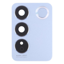 tel-szalk-19296914626 Vivo V27 / V27 Pro hátlapi kamera lencse kék kerettel mobiltelefon, tablet alkatrész