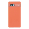  tel-szalk-192969154014 Google Pixel 7a narancssárga akkufedél, hátlap, kamera lencse (Coral)