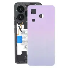  tel-szalk-192969154264 Gyári akkufedél hátlap - burkolati elem Itel P55, Lila mobiltelefon, tablet alkatrész