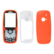  tel-szalk-192969278 Nokia 3310 (2017) piros előlap LCD keret, hátlap burkolati elem mobiltelefon, tablet alkatrész