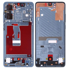 tel-szalk-1929692804 Huawei P30 Jégkristály kék középső keret mobiltelefon, tablet alkatrész