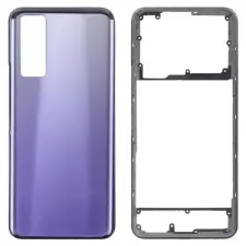  tel-szalk-1929692818 Vivo Y53S fekete középső keret mobiltelefon, tablet alkatrész