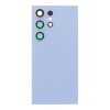  tel-szalk-192969331497 Samsung Galaxy S24 Ultra Titanium Kék színű Akkufedél hátlap, kamera lencse (Titanium Blue) (logó nélkül)