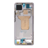  tel-szalk-192969331 Xiaomi 12X ezüst előlap LCD keret, burkolati elem
