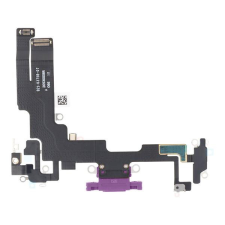  tel-szalk-1929693694 Apple Iphone 14 töltőcsatlakozó port, flexibilis kábel / töltő csatlakozó flex lila mobiltelefon, tablet alkatrész