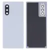  tel-szalk-1929694449 Sony Xperia 5 hátlapi ház lemez kamera lencse szürke.