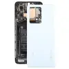  tel-szalk-19296951276 Akkufedél hátlap - burkolati elem Xiaomi Redmi Note 12 Pro Plus, Fehér