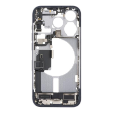 tel-szalk-192969514309 Apple iPhone 15 Pro Kék középső keret (Blue Titanium) mobiltelefon, tablet alkatrész