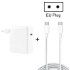  tel-szalk-19296951721737 96 W-os USB-C / Type-C hálózati adapter hordozható töltő 1,8 m-es USB-C / Type-C - USB-C / Type-C töltőkábellel, EU csatlakozóval