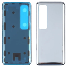  tel-szalk-19296951722102 Xiaomi Mi 10 Ultra Ezüst Akkufedél hátlap, burkolati elem mobiltelefon, tablet alkatrész