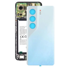  tel-szalk-19296951722585 Tecno Camon 40 Pro Akkufedél Fehér hátlap, burkolati elem mobiltelefon, tablet alkatrész