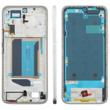  tel-szalk-19296951723169 Xiaomi Redmi Note 15 Pro Plus Ezüst középső keret mobiltelefon, tablet alkatrész