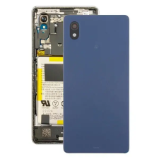  tel-szalk-19296951733268 Sony Xperia ACE II Kék akkufedél hátlap, kamera lencse mobiltelefon, tablet alkatrész