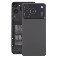  tel-szalk-19296951733270 ZTE Blade A76 4G Fekete akkufedél hátlap, kamera lencse mobiltelefon, tablet alkatrész