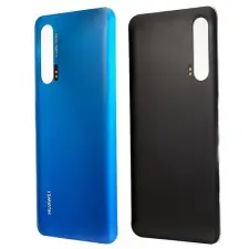  tel-szalk-1929695390 Akkufedél hátlap - burkolati elem Huawei Nova 6 5G, sötétkék mobiltelefon, tablet alkatrész