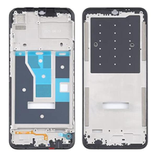 tel-szalk-1929695791 Realme C21 fekete előlap LCD keret, burkolati elem mobiltelefon, tablet alkatrész