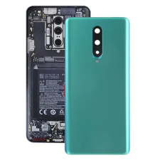  tel-szalk-1929702550 OnePlus 8 zöld akkufedél, hátlap, hátlapi kamera lencse mobiltelefon, tablet alkatrész