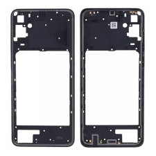 tel-szalk-19297028181 Samsung Galaxy A05 Fekete középső keret mobiltelefon, tablet alkatrész