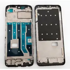  tel-szalk-1929704274 OPPO A17 fekete előlap LCD keret, burkolati elem mobiltelefon, tablet alkatrész