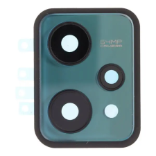  tel-szalk-1929704483 Realme 9 Pro hátlapi kamera lencse zöld kerettel mobiltelefon, tablet alkatrész