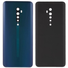  tel-szalk-192970549 Akkufedél hátlap - burkolati elem Oppo Reno2, zöld mobiltelefon, tablet alkatrész