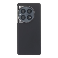  tel-szalk-19297056142 Oneplus 12 Fekete Akkufedél hátlap, kamera lencse mobiltelefon, tablet alkatrész