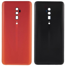  tel-szalk-192970562 Akkufedél hátlap - burkolati elem OPPO Reno 10x zoom, narancs mobiltelefon, tablet alkatrész