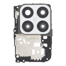  tel-szalk-19297056314 Honor X8 hátlapi kamera lencse Ezüst kerettel mobiltelefon, tablet alkatrész