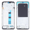  tel-szalk-1929706121 Xiaomi Redmi Note 12 4G fekete előlap LCD keret, burkolati elem