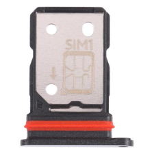 tel-szalk-19297803 Vivo Iqoo Z5 fekete SIM kártya tálca mobiltelefon, tablet alkatrész