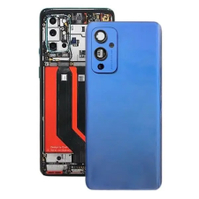  tel-szalk-1930366 Gyári akkufedél hátlap - burkolati elem OnePlus 9, kék mobiltelefon, tablet alkatrész