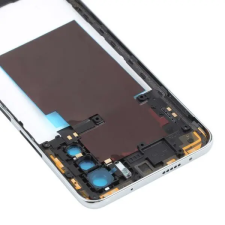  tel-szalk-1932198 Xiaomi Redmi Note 10 Pro fehér középső keret mobiltelefon, tablet alkatrész