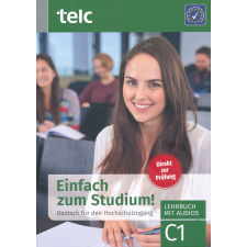 TELC EINFACH ZUM STUDIUM nyelvkönyv, szótár