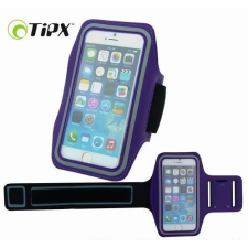  Telefontok, futó tok karpánt tok, lila, iPhone 5 / 5S / SE tok és táska