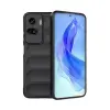 Telefontok Honor 90 Lite 5G - Pastel Armor - fekete szilikon hátlap tok