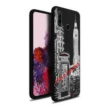  Telefontok Huawei P30 Lite - Graffiti No.200 mintás szilikon tok tok és táska