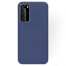  Telefontok Huawei P40 Pro - sötétkék szilikon tok tok és táska