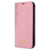  Telefontok iPhone 14 Pro Max - Guess Croco pink könyvtok