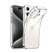  Telefontok iPhone 17 Pro Max - átlátszó szilikon tok ﻿ tok és táska