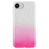  Telefontok iPhone 17e - Ezüst / pink Shiny tok