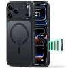  Telefontok iPhone 18 Pro Max - ESR CYBER TOUGH ütésálló MagSafe fekete hátlap tok
