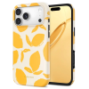  Telefontok iPhone 18 Pro Max - LAMANO - MagSafe kompatibilis citrom mintás hátlap tok
