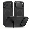  Telefontok iPhone 18 Pro Max - Tech- Protect Kevlar Aura - MagSafe kompatibilis hátlap tok, fekete