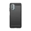  Telefontok Nokia G22 / G42 - Carbon Fiber fekete szilikon tok