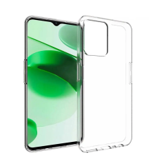  Telefontok Realme C53 - átlátszó szilikon tok tok és táska