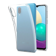  Telefontok Samsung Galaxy A02 - átlátszó szilikon tok tok és táska