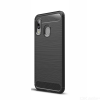  Telefontok Samsung Galaxy A20e  -  Forcell Carbon fekete szilikon tok