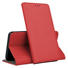  Telefontok Xiaomi 14 5G - piros mágneses szilikon keretes könyvtok tok és táska