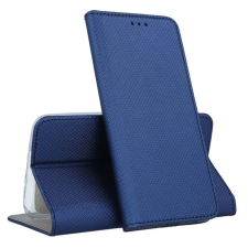  Telefontok Xiaomi Mi Note 10 Lite - kék mágneses szilikon keretes könyvtok tok és táska