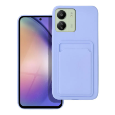  Telefontok Xiaomi Redmi 13C - Forcell Card - kékeslila kártyatartós szilikon hátlap tok tok és táska